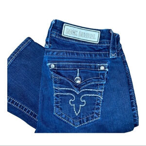 Rock Revival 'Jessica' Curvy Mid Rise Jean Sz: 28